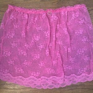 Auden Pink Lace Skirt